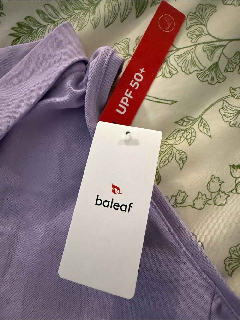 Baleaf Light Lavender UPF 50+ Active Top